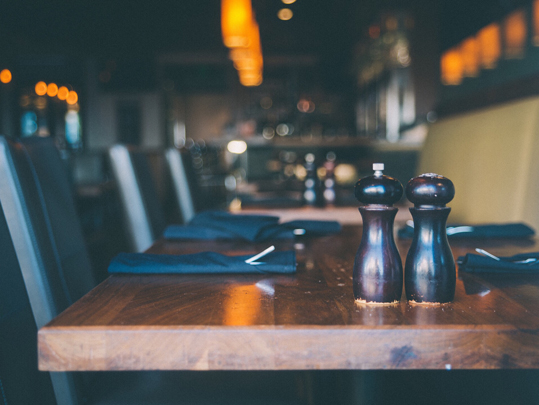 Table at Restaurant